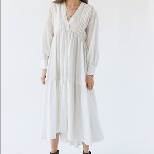 URBAN OUTFITTERS TIERED MAXI DRESS SIZE SMALL